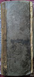 1910 Store Ledger with Clippings